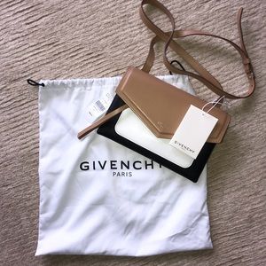 GIVENCHY Tri Color Duetto Crossbody Flap Bag